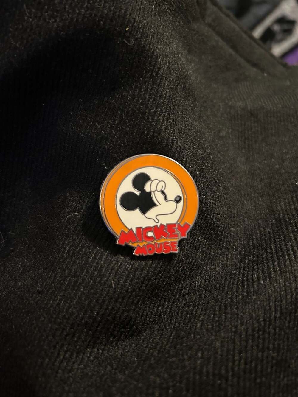 Disney Mickey Mouse Pin Trading Traditions Oh Mickey Orange Pin